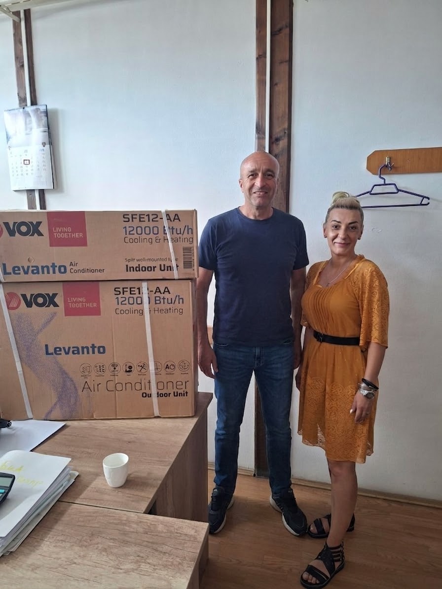 ДОНАЦИЈА КЛИМА УРЕЂАЈА ЗА УНАПРЕЂЕЊЕ УСЛОВА РАДА ОДСЕКУ ЗА ЛОГИСТИКУ У НОВОМ ПАЗАРУ