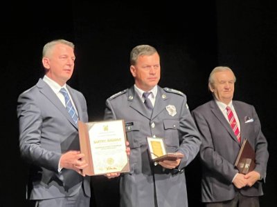 Čestitka povodom dodele zlatne medalje Policijskoj stanici Gornji Milanovac