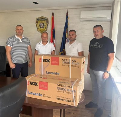 НАСТАВАК АКТИВНОСТИ НА УНАПРЕЂЕЊУ УСЛОВА РАДА: ДОНИРАН КЛИМА УРЕЂАЈ ЗА ОДЕЉЕЊЕ КРИМИНАЛИСТИЧКЕ ПОЛИЦИЈЕ ПУ НОВИ ПАЗАР