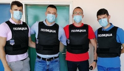 КЦ Зрењанин – Донација панцирних прслука криминалистичкој полицији ППУ Зрењанин