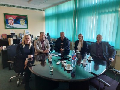 Sastanak sa načelnikom PU Pančevo i rukovodstvom NSP KC Pančevo