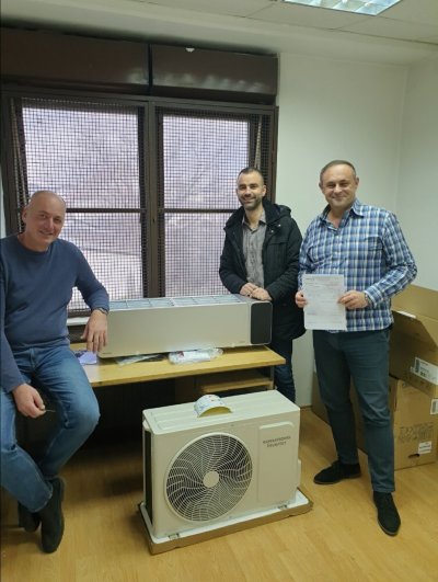 Donacija inverter klima uređaja za OKP PS Aranđelovac