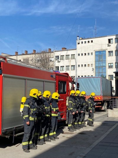 ПОХВАЛЕ ПОВОДОМ ОДРЖАНЕ ПРВЕ ПРОТИВПОЖАРНЕ ВЕЖБЕ У НАРОДНОМ ПОЗОРИШТУ У ЛЕСКОВЦУ