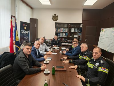 SASTANAK U UPRAVI SAOBRAĆAJNE POLICIJE „MODERNIZACIJA I NASTAVAK PROFESIONALIZACIJE PRIPADNIKA SAOBRAĆAJNE POLICIJE KLjUČNI SU SEGMENTI RADA I RAZVOJA UPRAVE SAOBRAĆAJNE POLICIJE“