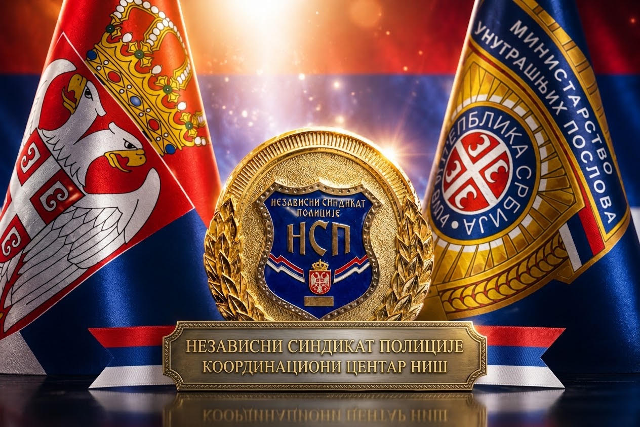 НЕЗАВИСНИ СИНДИКАТ ПОЛИЦИЈЕ КООРДИНАЦИОНИ ЦЕНТАР НИШ - САОПШТЕЊЕ ЗА ЧЛАНОВЕ НЕЗАВИСНОГ СИНДИКАТА ПОЛИЦИЈЕ